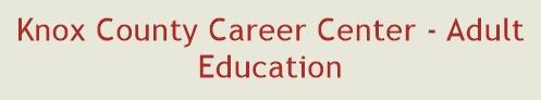 Knox County Career Center - Adult Education
